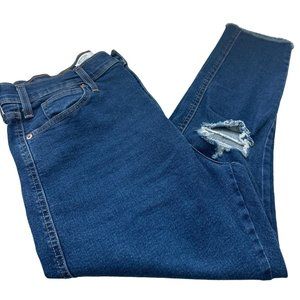 Levis Signature Heritage Jeans Womens Size W32 Hi Rise Skinny Blue Medium Wash